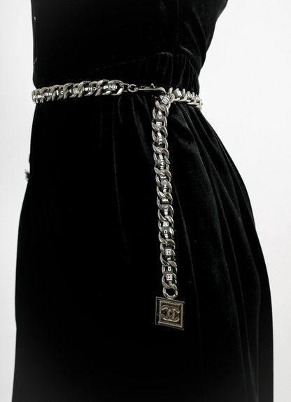 Chanel "Ecriture" chain belt - 2010s