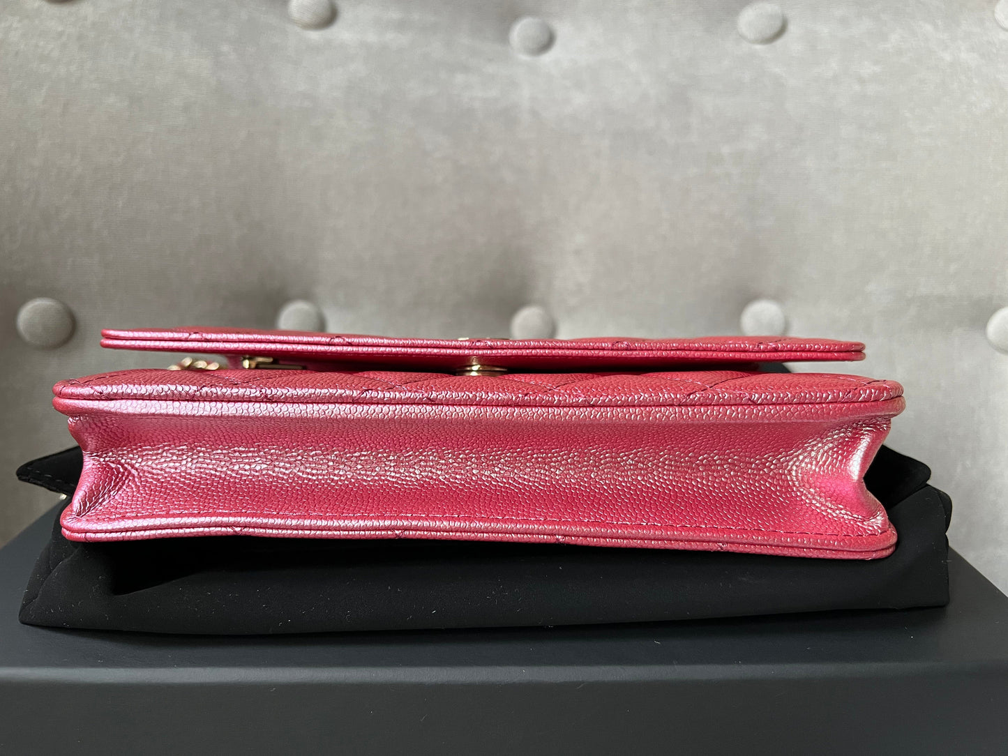 Part 2 payment - Chanel Iridescent Pink 22P Caviar Wallet on Chain (RRP £2810)