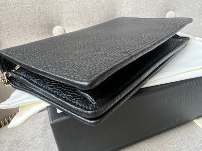 Gucci Black Soho Chain Wallet