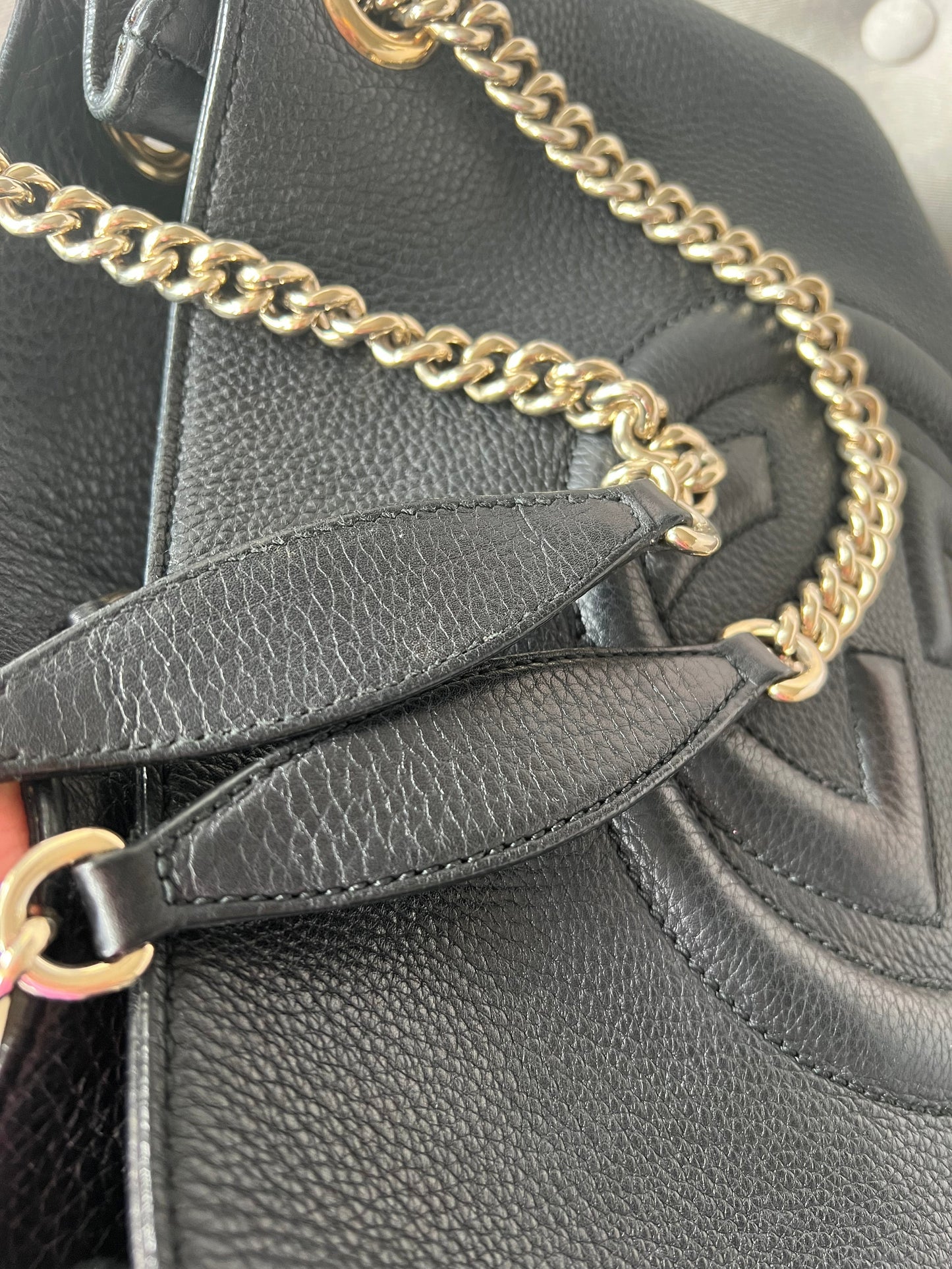 Gucci Black Soho Chain Tote (RRP £1350)