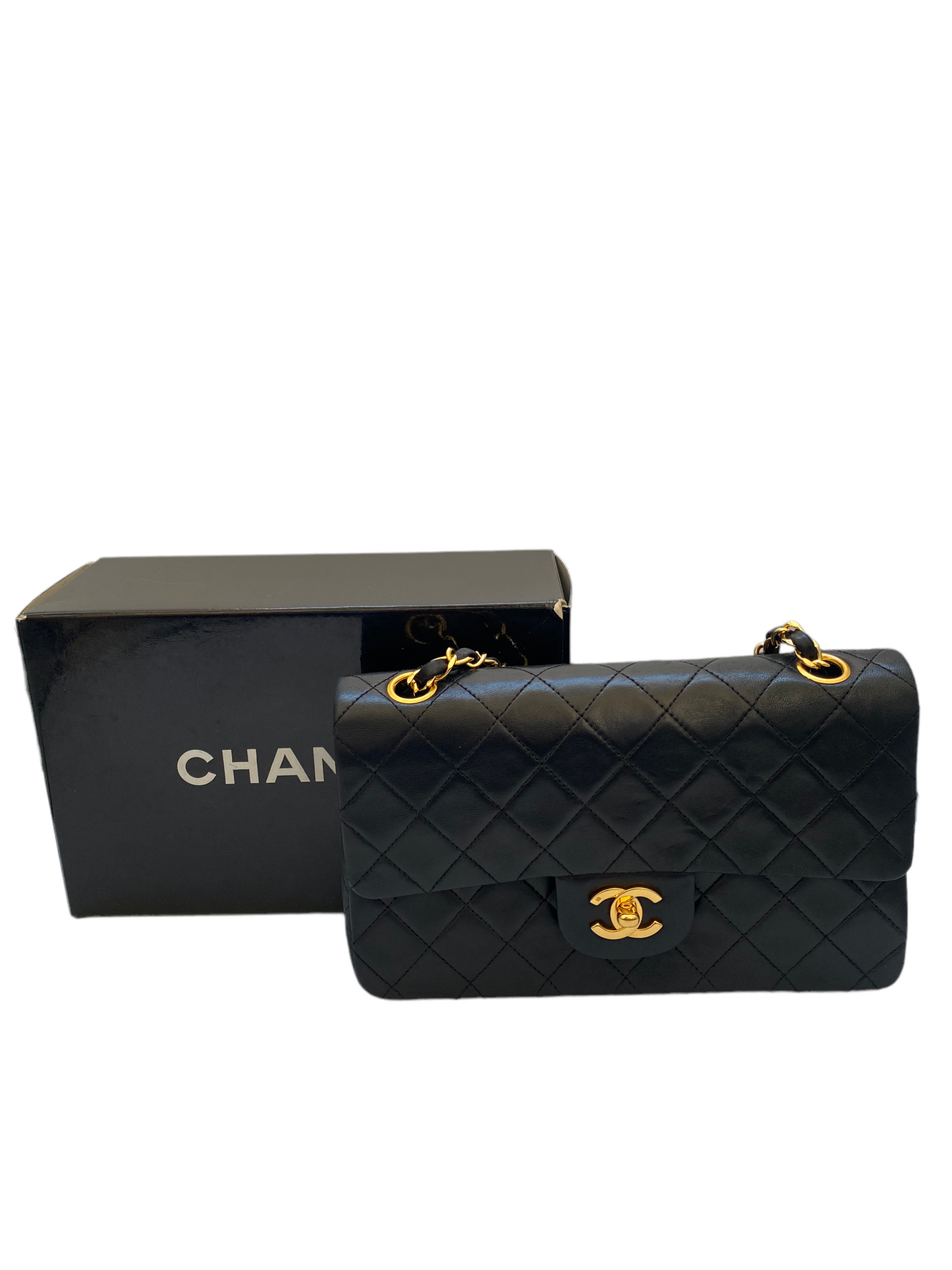 Chanel vintage black Timeless flap Bag