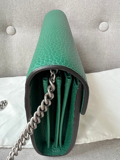 Gucci Dionysus Green Mini Chain Bag (RRP £1340)