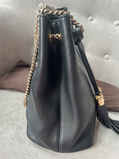 Gucci Black Soho Chain Tote (RRP £1350)