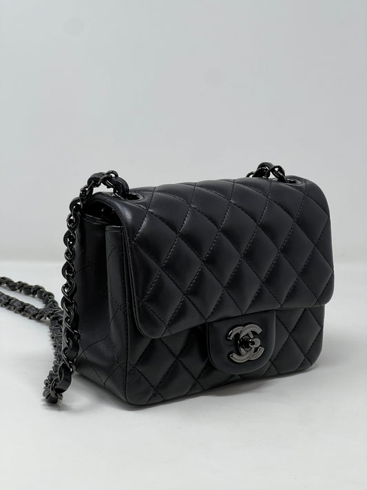 Chanel Mini Flap Square Total Black