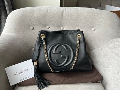 Gucci Black Soho Chain Tote (RRP £1350)