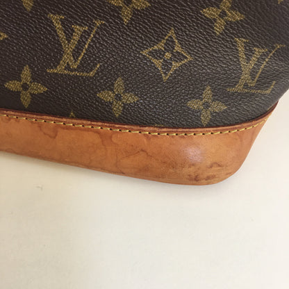 Louis Vuitton  Alma Handbag in Brown Canvas