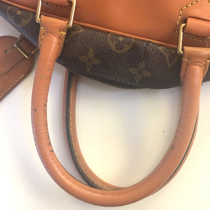 Louis Vuitton  Deauville Handbag in Brown Canvas