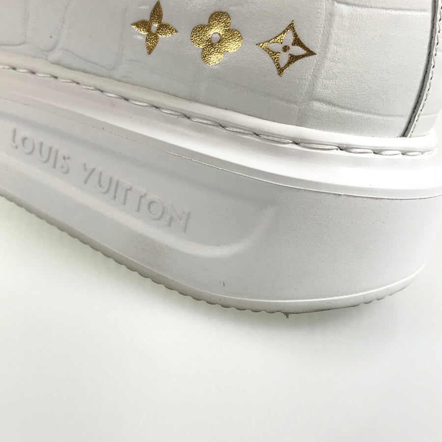 Louis Vuitton  Beverly Hills line logo embossed Men's sneakers