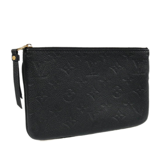 Louis Vuitton  Monogram Empreinte Pochette Double Zip Pochette