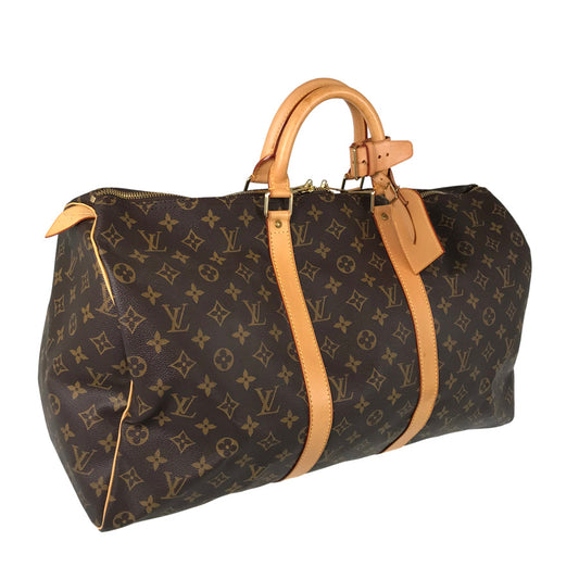 Louis Vuitton  Monogram Keepall 50 M41426 Boston Bag