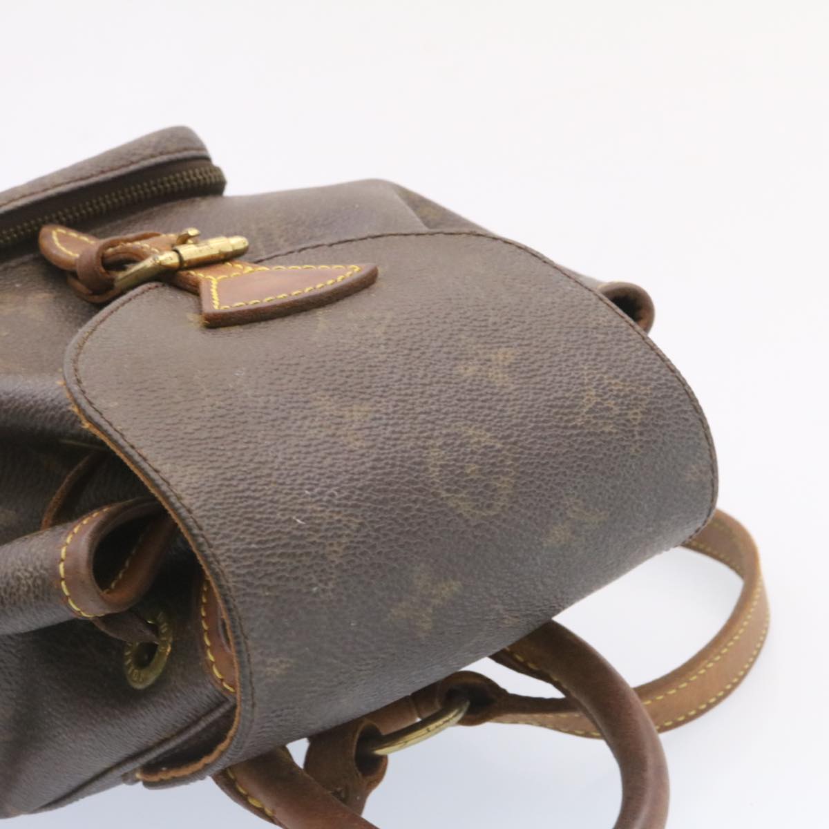 Louis Vuitton  Monogram Montsouris PM Backpack M51137 LV Auth ki1157