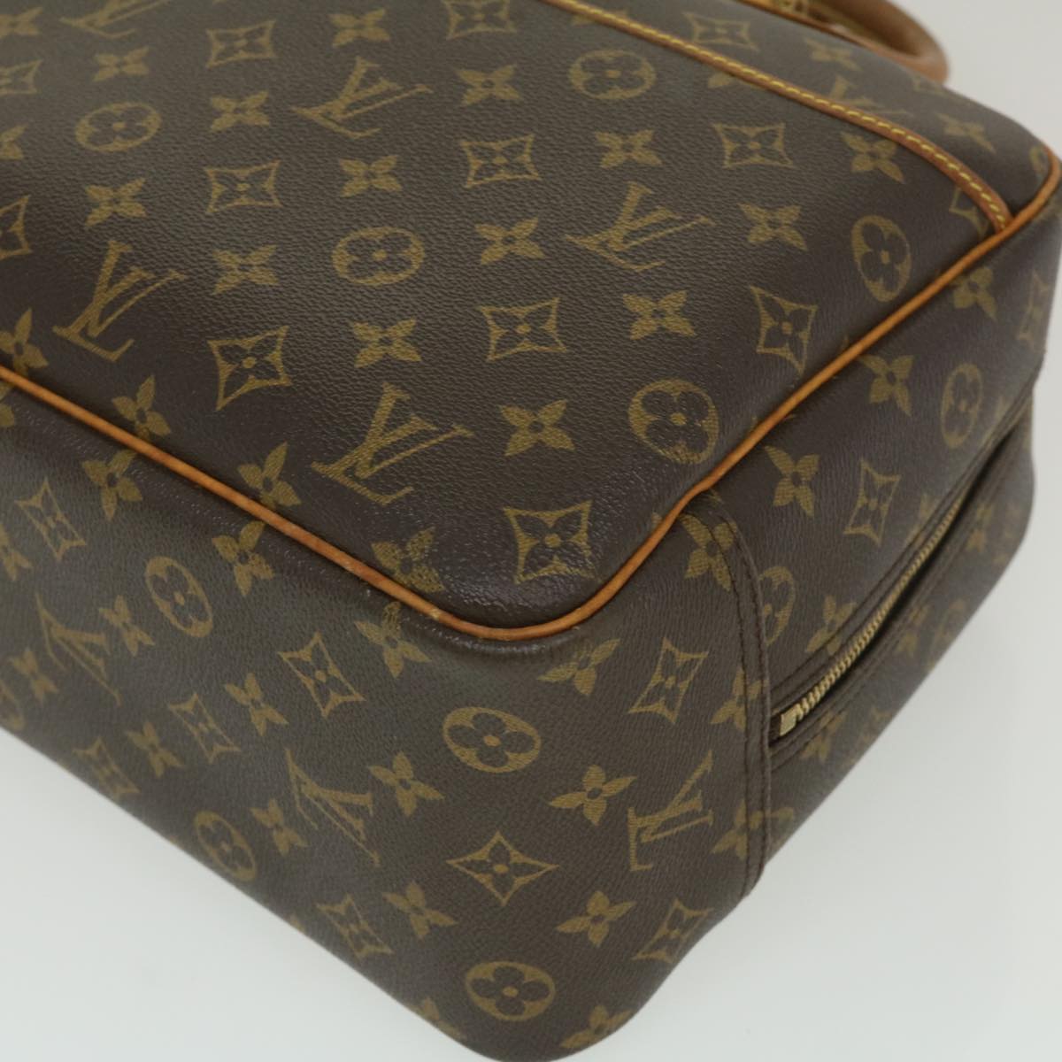 Louis Vuitton  Monogram Deauville Hand Bag M47270 LV Auth ki1997