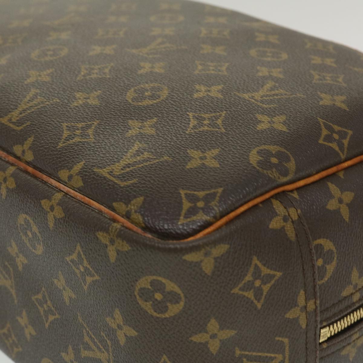 Louis Vuitton  Monogram Deauville Hand Bag M47270 LV Auth ki1997