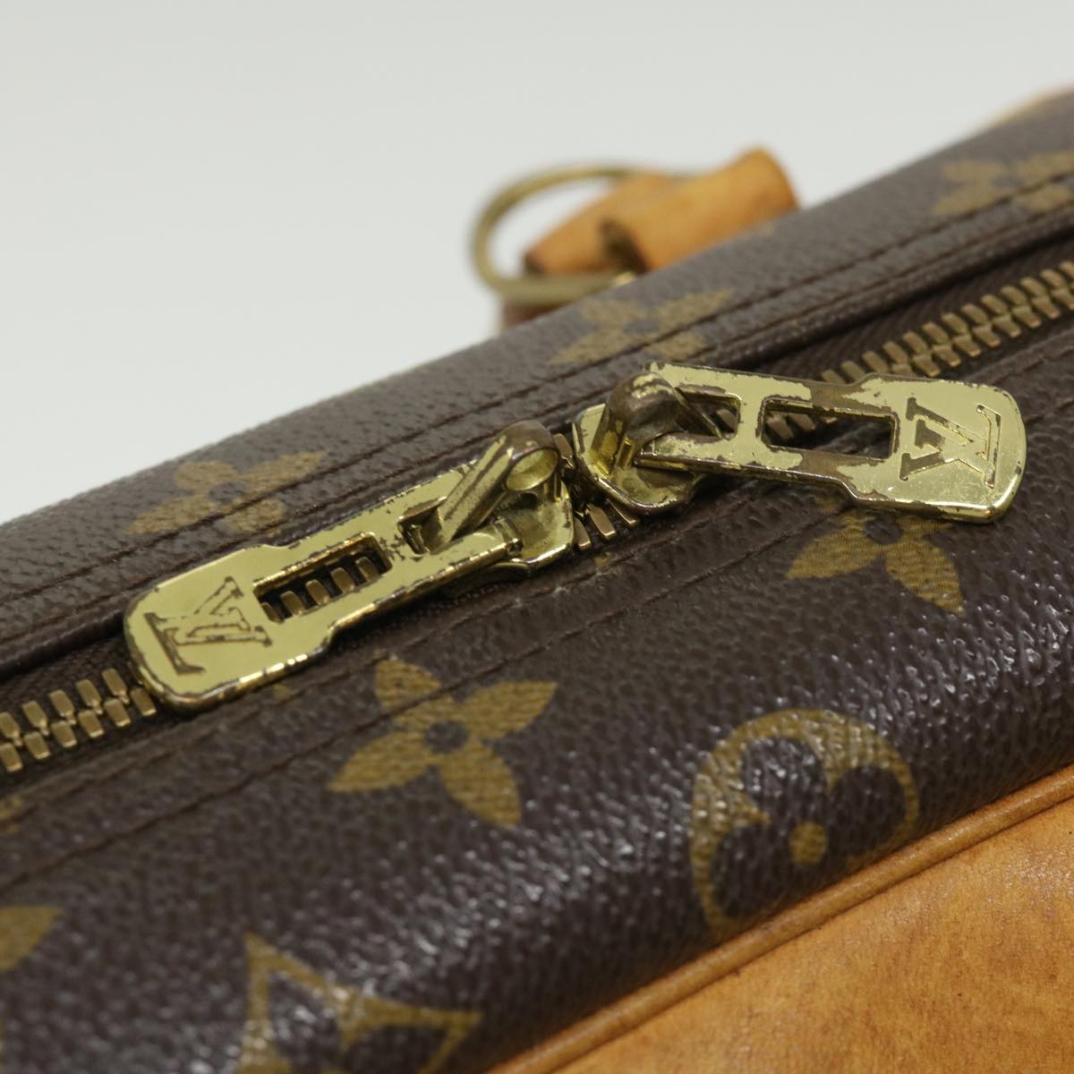 Louis Vuitton  Monogram Deauville Hand Bag M47270 LV Auth ki1997