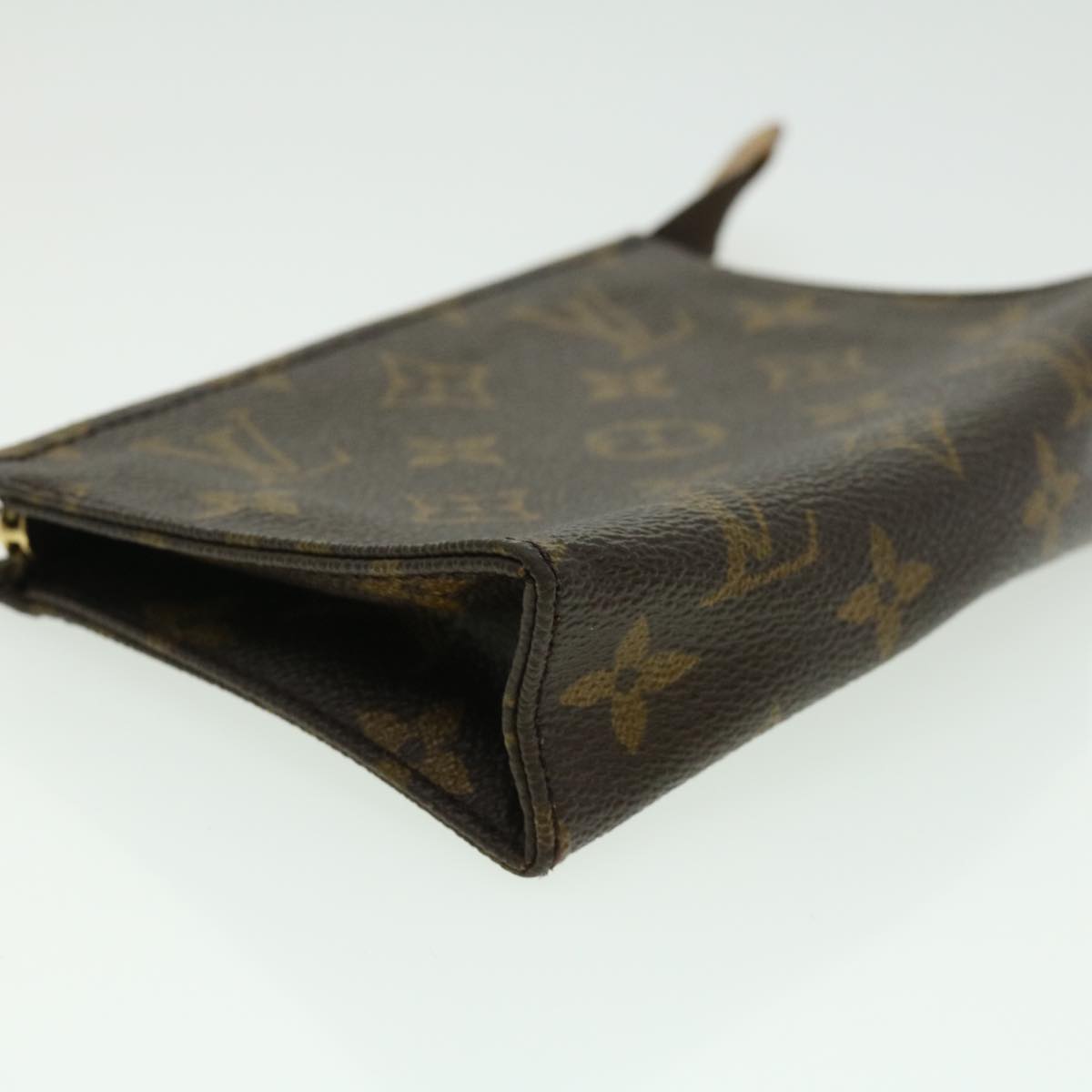 Louis Vuitton  Monogram Poche Toilette 15 Pouch M47546 LV Auth ki2185