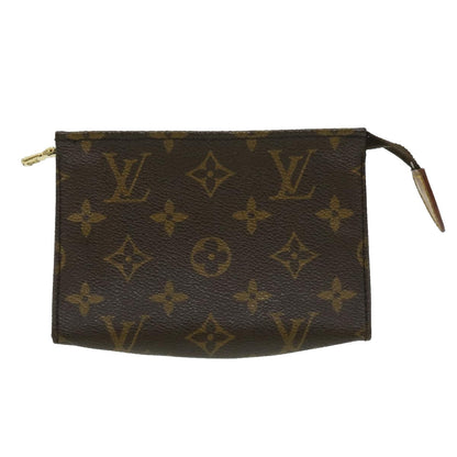 Louis Vuitton  Monogram Poche Toilette 15 Pouch M47546 LV Auth ki2185