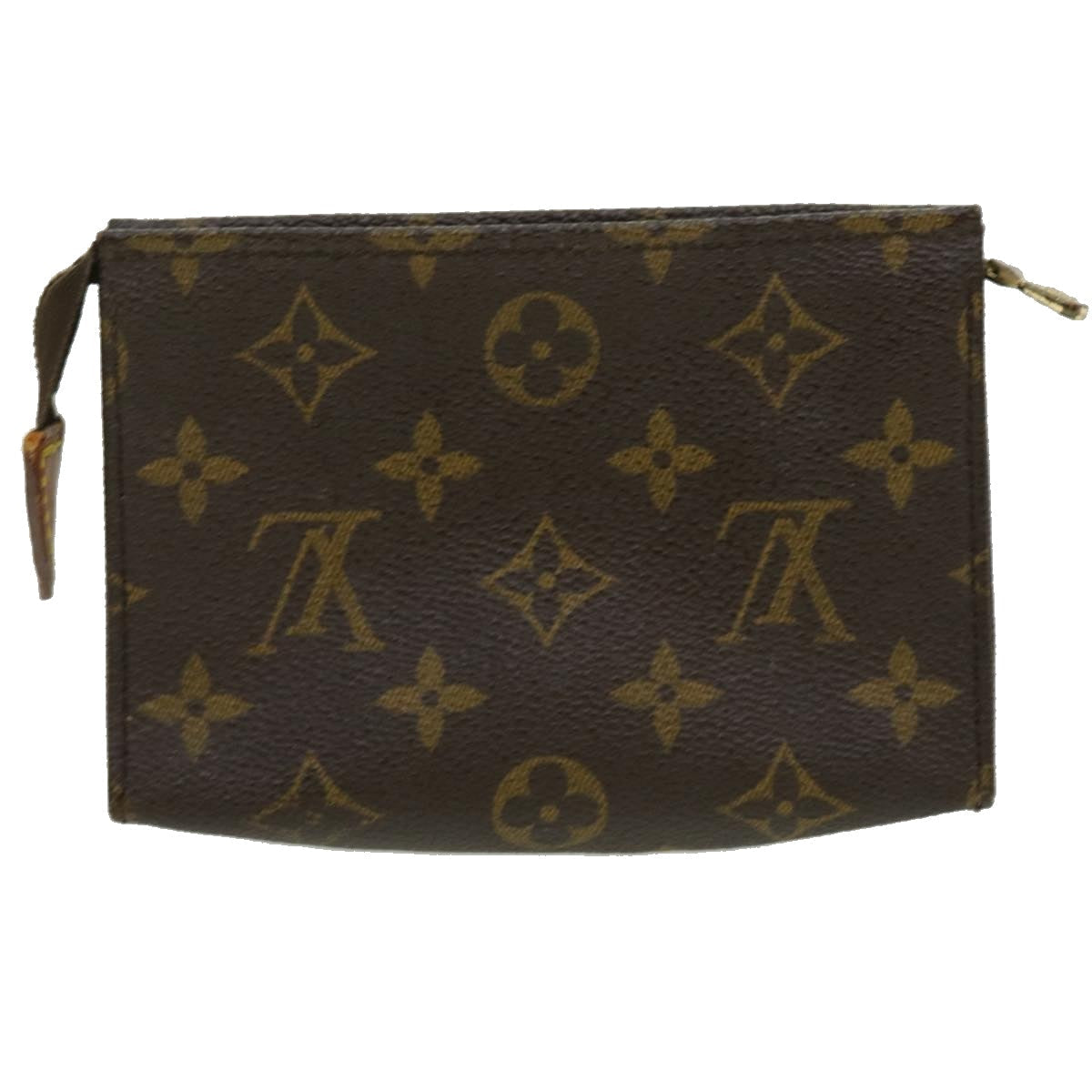 Louis Vuitton  Monogram Poche Toilette 15 Pouch M47546 LV Auth ki2186