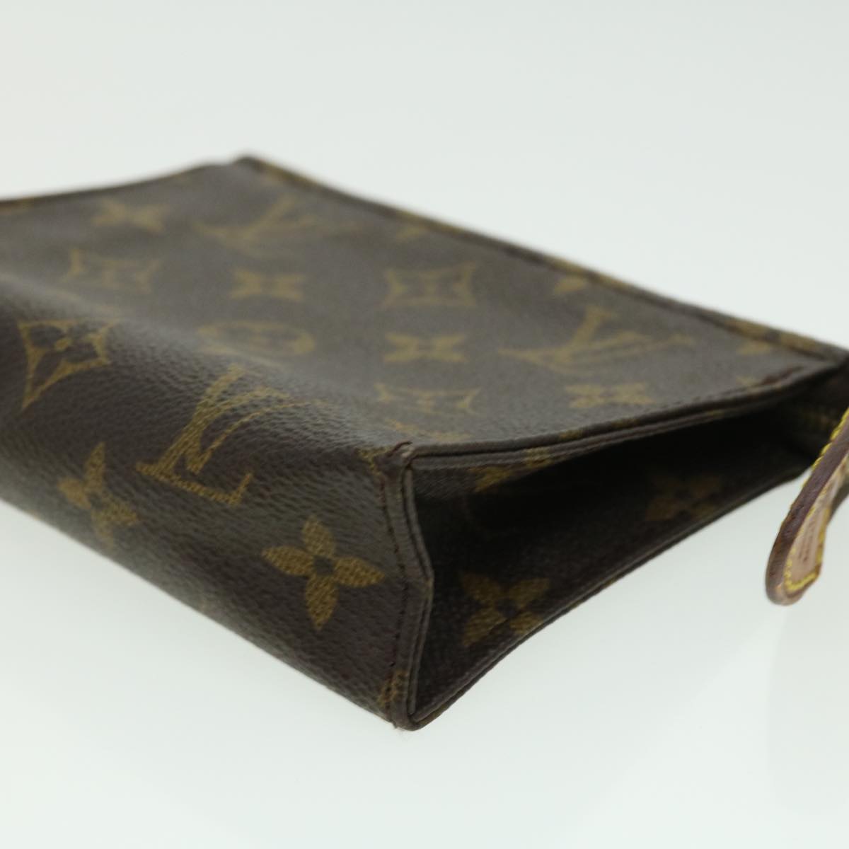 Louis Vuitton  Monogram Poche Toilette 15 Pouch M47546 LV Auth ki2186