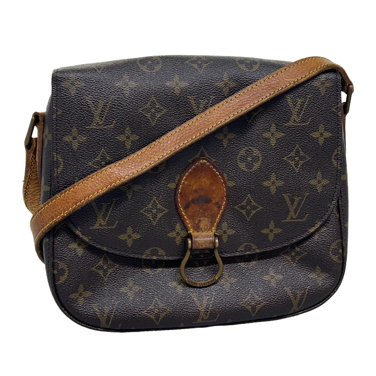 Louis Vuitton  Monogram Saint Cloud GM Shoulder Bag M51242 LV Auth ki2327