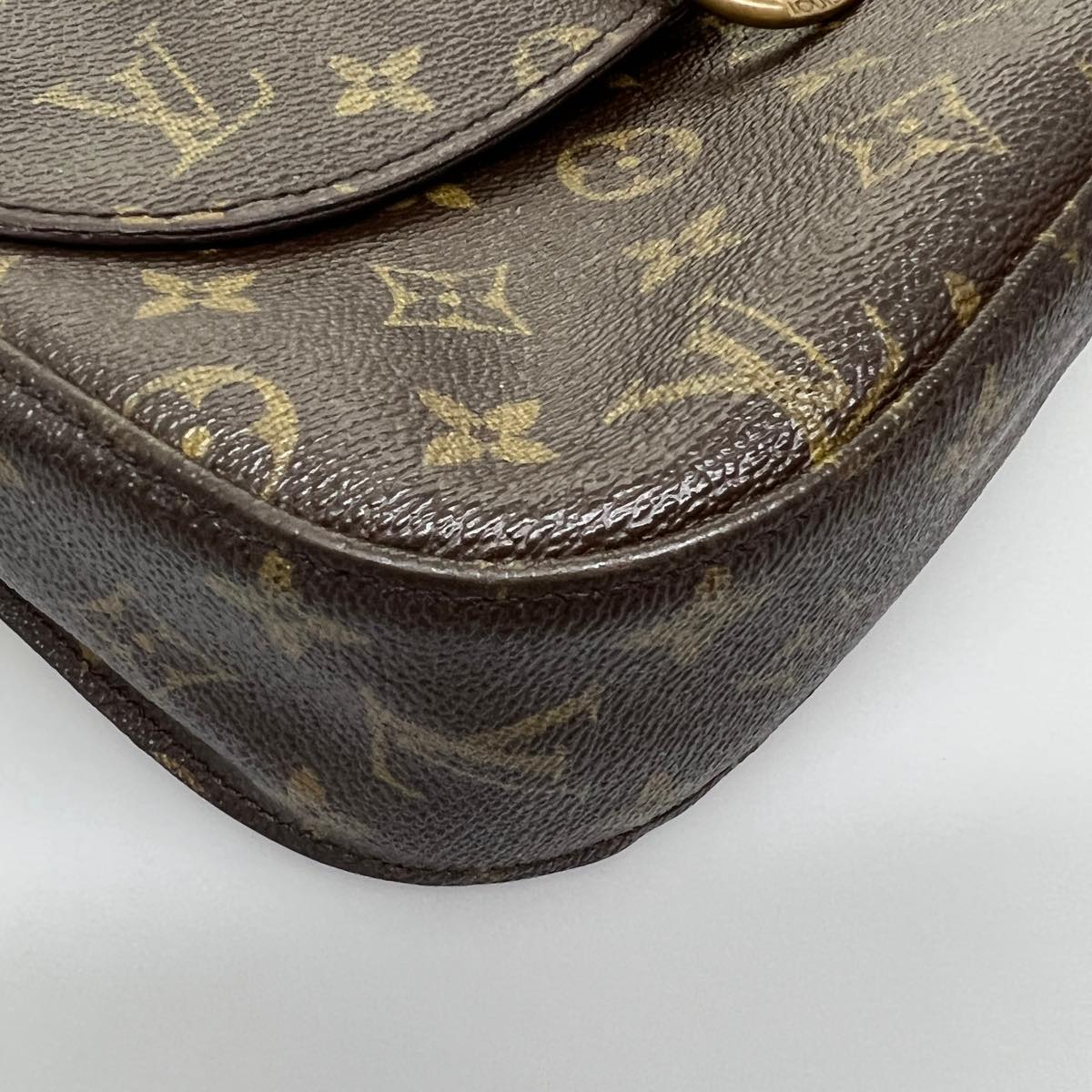 Louis Vuitton  Monogram Saint Cloud GM Shoulder Bag M51242 LV Auth ki2327