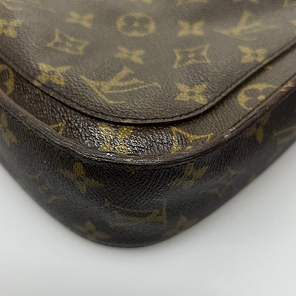 Louis Vuitton  Monogram Saint Cloud GM Shoulder Bag M51242 LV Auth ki2327