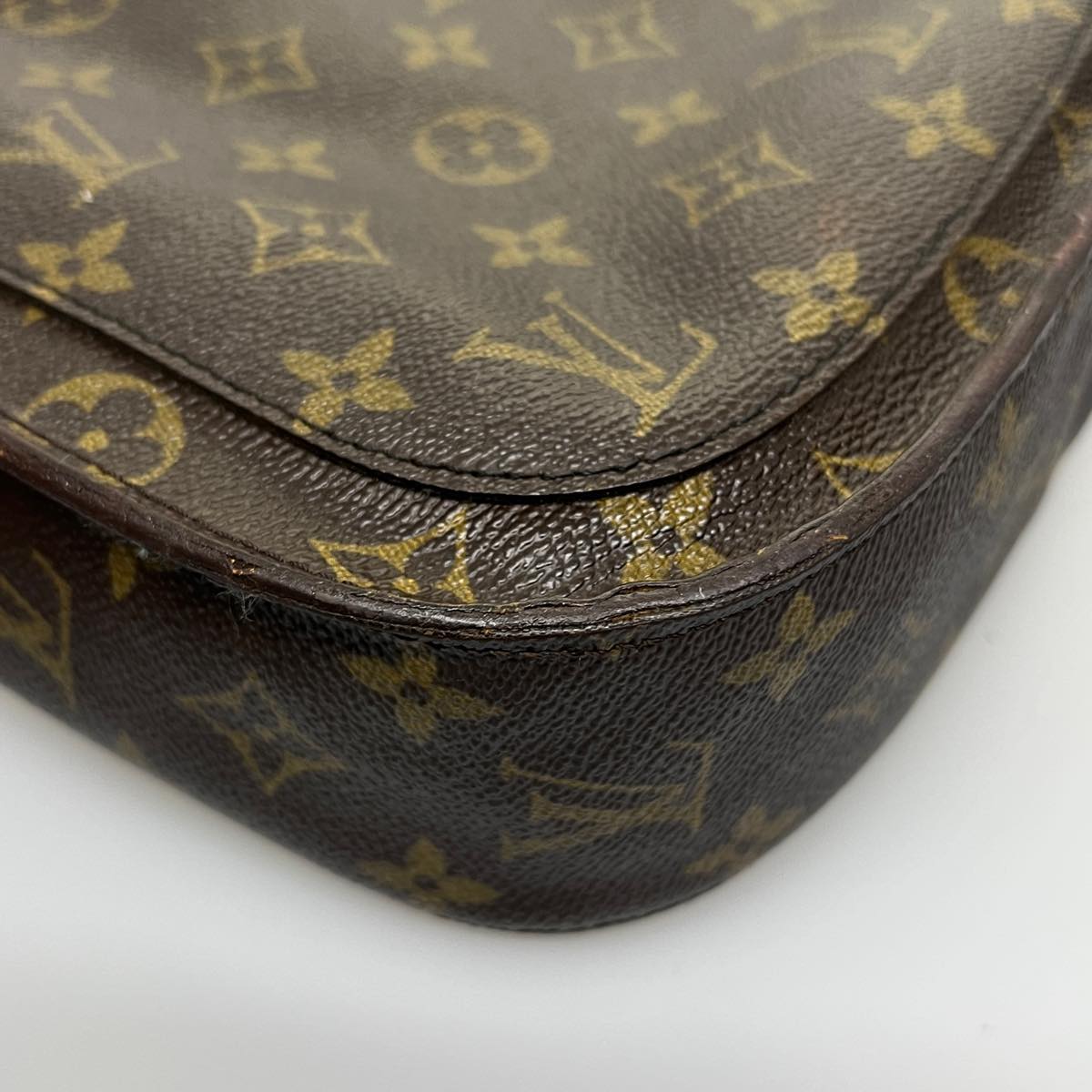 Louis Vuitton  Monogram Saint Cloud GM Shoulder Bag M51242 LV Auth ki2327