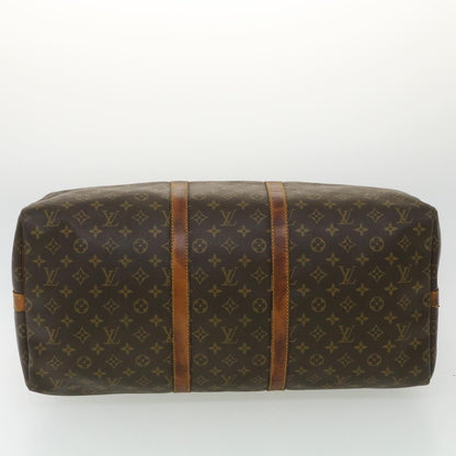 Louis Vuitton  Monogram Keepall Bandouliere 55 Boston Bag M41414 LV Auth ki2612