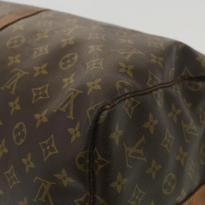 Louis Vuitton  Monogram Keepall Bandouliere 55 Boston Bag M41414 LV Auth ki2612