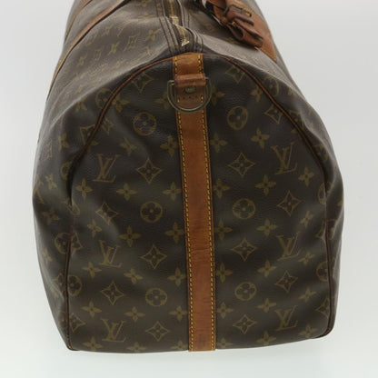 Louis Vuitton  Monogram Keepall Bandouliere 55 Boston Bag M41414 LV Auth ki2612