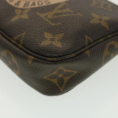 Louis Vuitton  Monogram T&B Mini Pochette Accessoires Pouch M60153 LV Auth ki2818