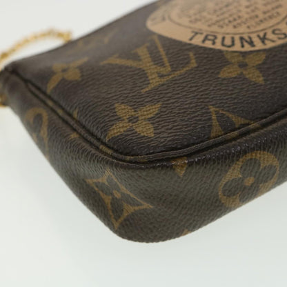 Louis Vuitton  Monogram T&B Mini Pochette Accessoires Pouch M60153 LV Auth ki2818