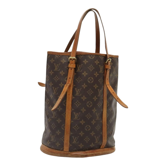 LOUIS VUITTON Monogram Bucket GM Shoulder Bag M42236 LV Auth ki4814