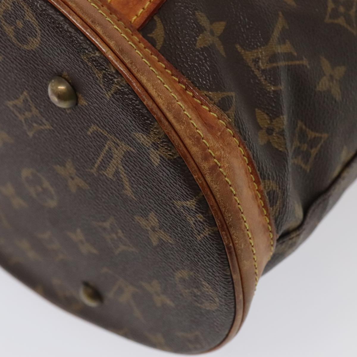 LOUIS VUITTON Monogram Bucket GM Shoulder Bag M42236 LV Auth ki4814