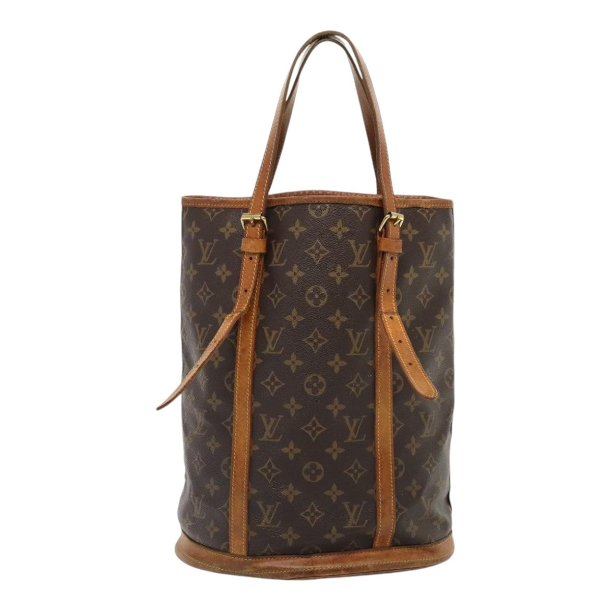 LOUIS VUITTON Monogram Bucket GM Shoulder Bag M42236 LV Auth ki4814