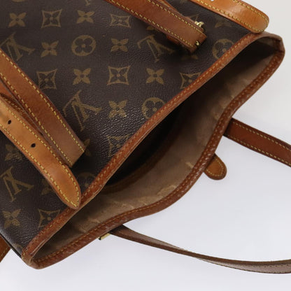 LOUIS VUITTON Monogram Bucket GM Shoulder Bag M42236 LV Auth ki4814