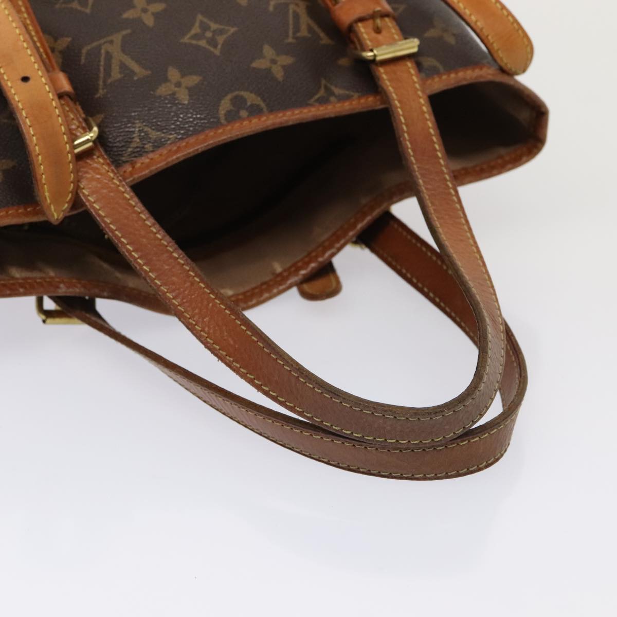 LOUIS VUITTON Monogram Bucket GM Shoulder Bag M42236 LV Auth ki4814