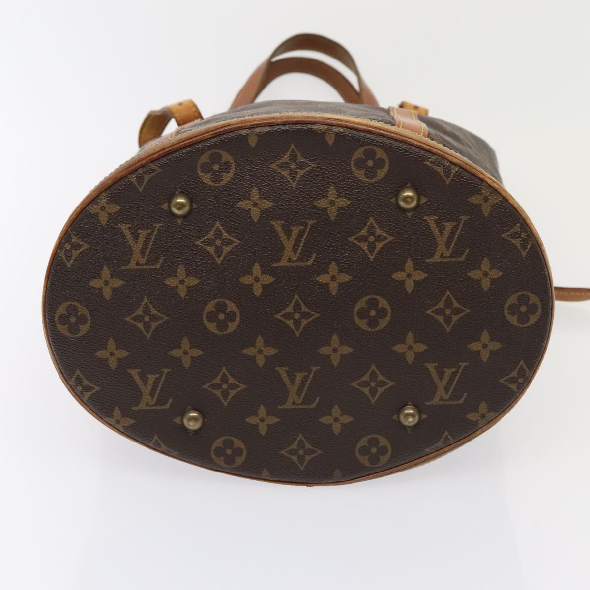 LOUIS VUITTON Monogram Bucket GM Shoulder Bag M42236 LV Auth ki4814