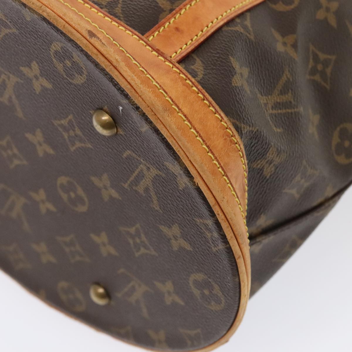 LOUIS VUITTON Monogram Bucket GM Shoulder Bag M42236 LV Auth ki4816