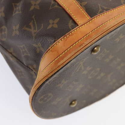 LOUIS VUITTON Monogram Bucket GM Shoulder Bag M42236 LV Auth ki4816