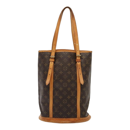 LOUIS VUITTON Monogram Bucket GM Shoulder Bag M42236 LV Auth ki4816