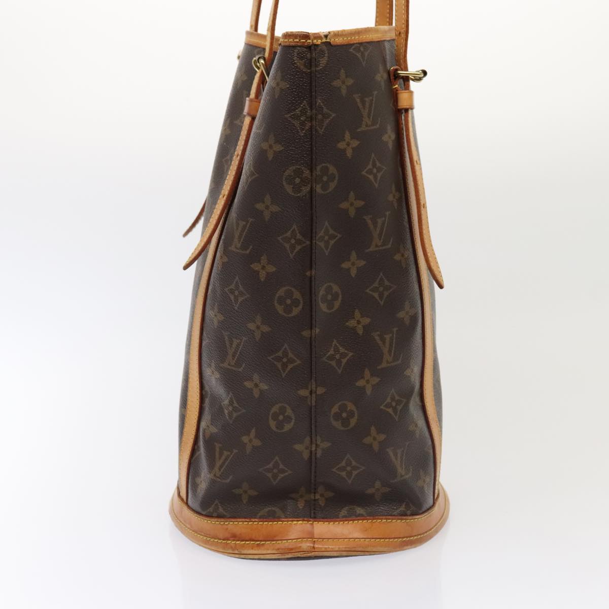 LOUIS VUITTON Monogram Bucket GM Shoulder Bag M42236 LV Auth ki4816