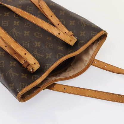 LOUIS VUITTON Monogram Bucket GM Shoulder Bag M42236 LV Auth ki4816