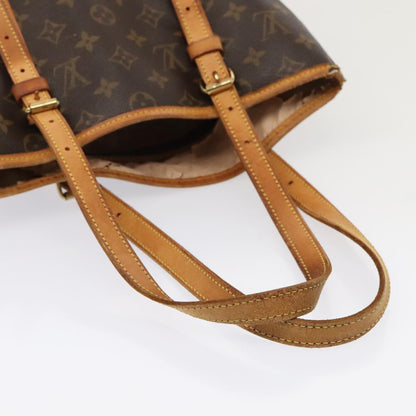 LOUIS VUITTON Monogram Bucket GM Shoulder Bag M42236 LV Auth ki4816