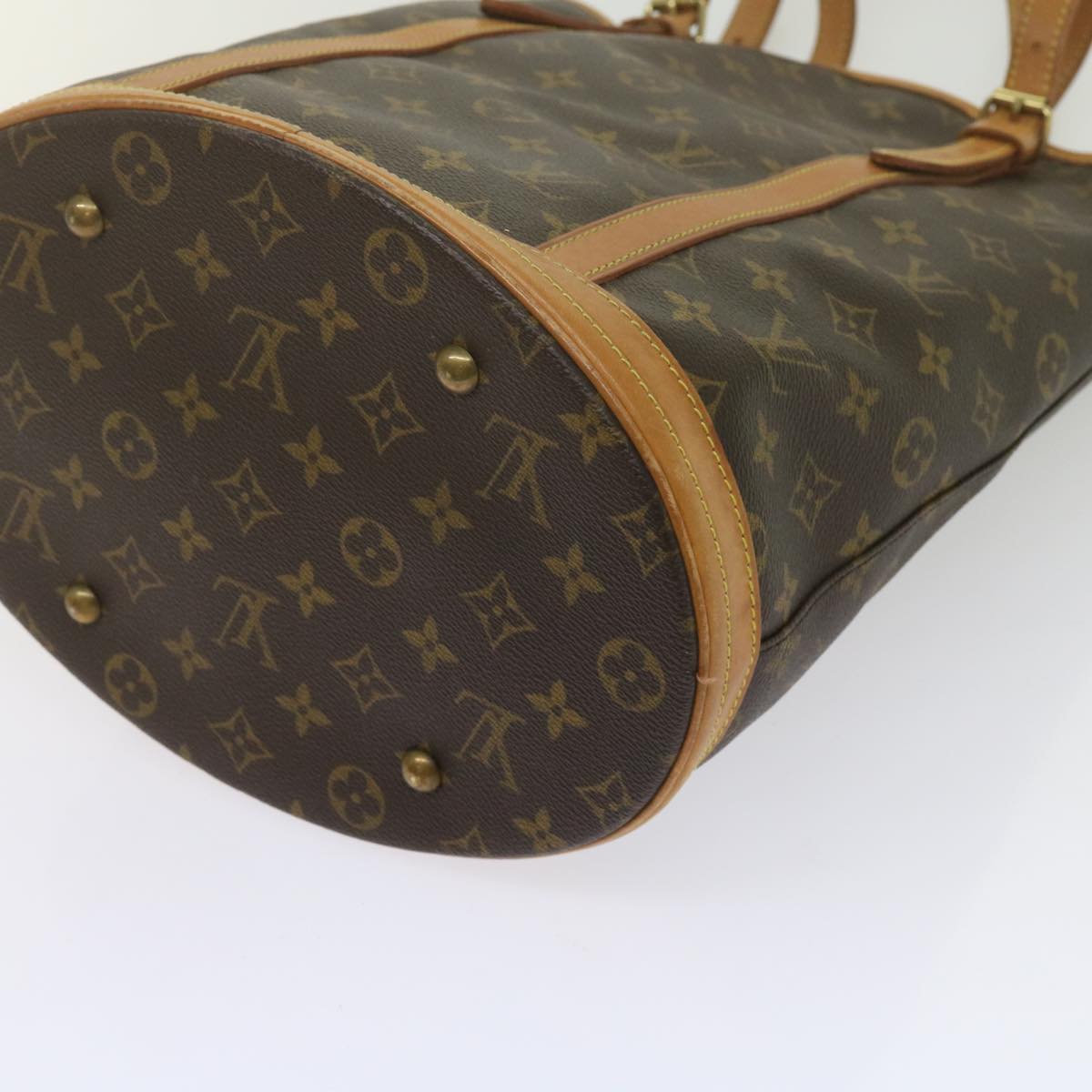 LOUIS VUITTON Monogram Bucket GM Shoulder Bag M42236 LV Auth kk205