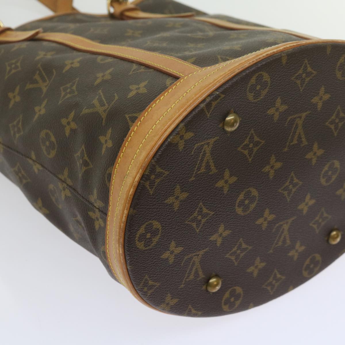 LOUIS VUITTON Monogram Bucket GM Shoulder Bag M42236 LV Auth kk205