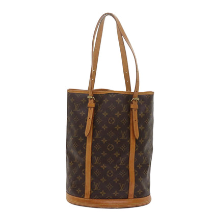 LOUIS VUITTON Monogram Bucket GM Shoulder Bag M42236 LV Auth kk205