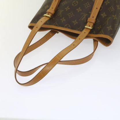 LOUIS VUITTON Monogram Bucket GM Shoulder Bag M42236 LV Auth kk205