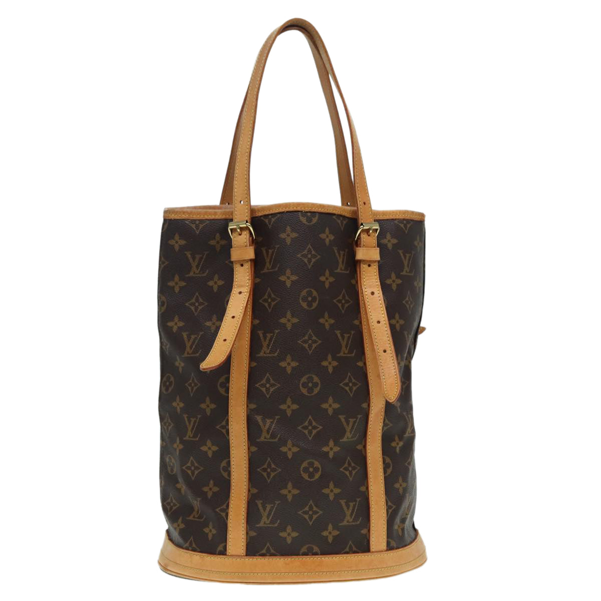 LOUIS VUITTON Monogram Bucket GM Shoulder Bag M42236 LV Auth kk296