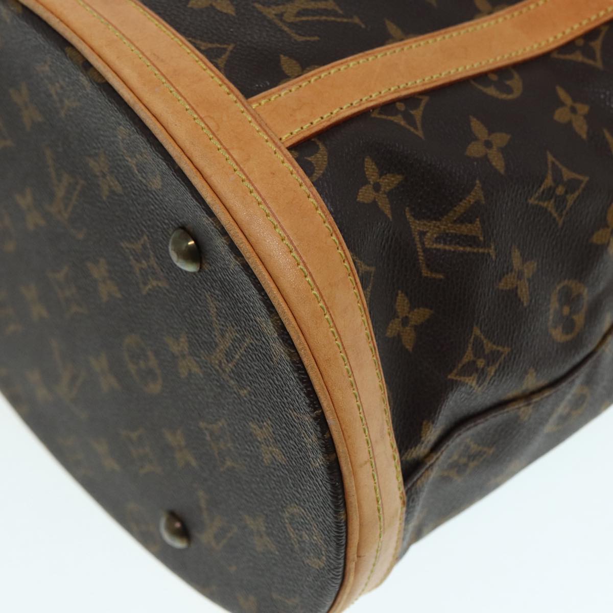 LOUIS VUITTON Monogram Bucket GM Shoulder Bag M42236 LV Auth kk296