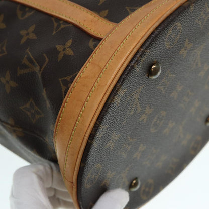 LOUIS VUITTON Monogram Bucket GM Shoulder Bag M42236 LV Auth kk296